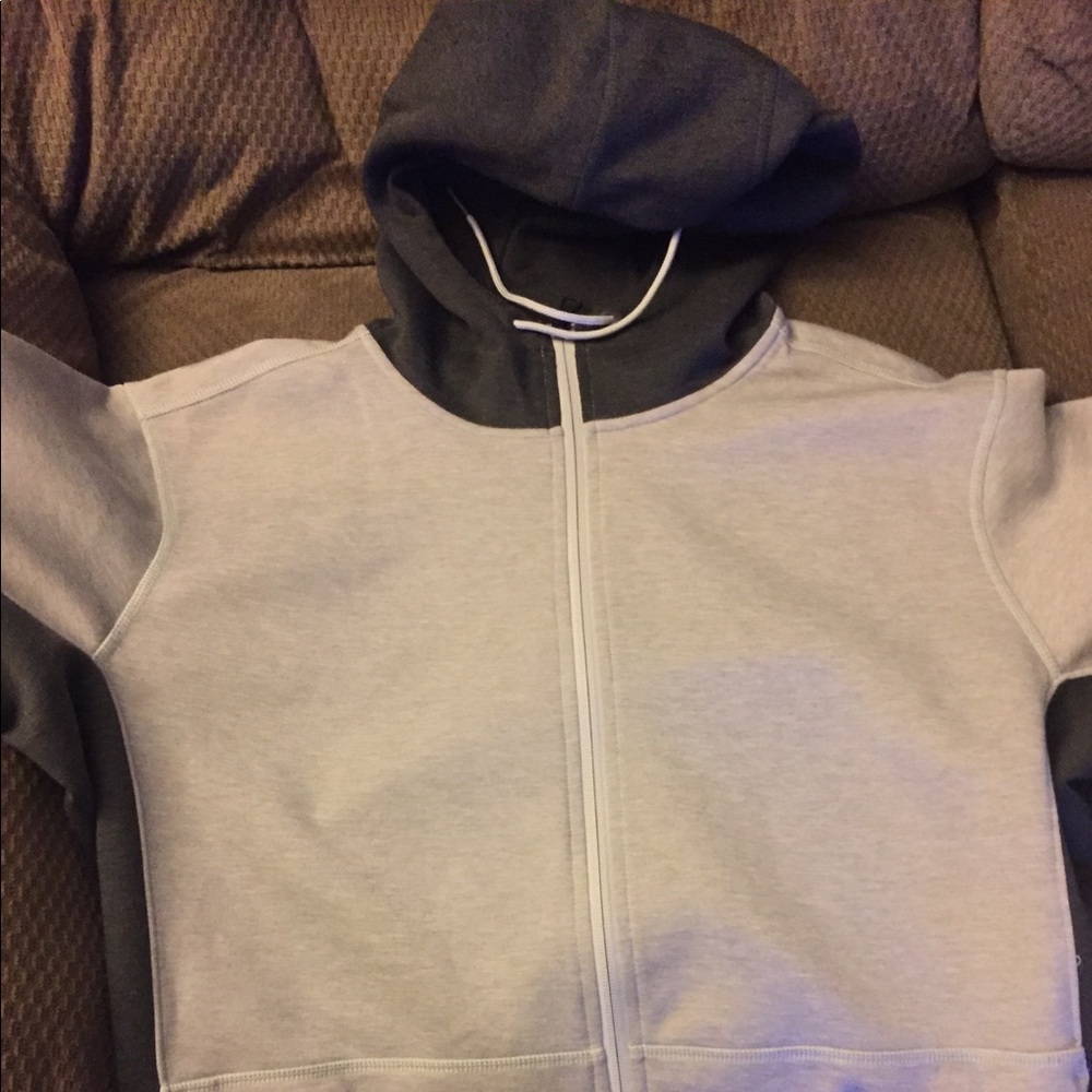 North face zip up hoodie